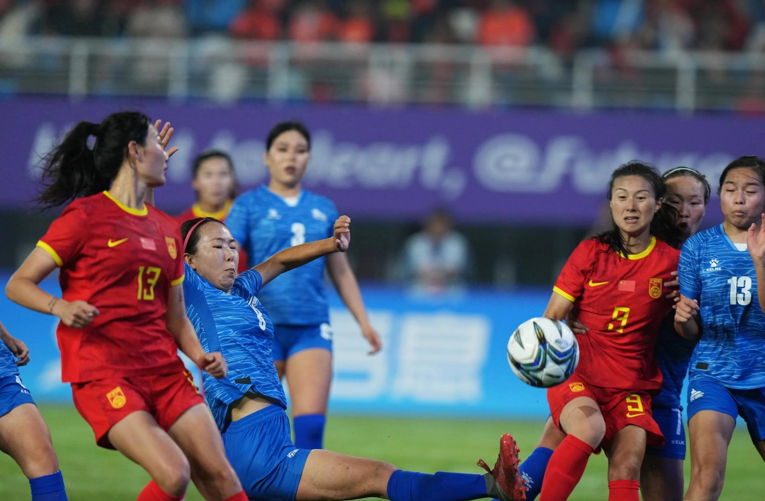 女足国际比赛连胜，备战奥运会